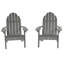 Chaise Adirondack résistante aux intempéries Hintz-61075003