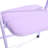 5 Pieces Colourful Folding Set Table and Chair for Kids with Durable Metal Frame and Easy-Clean Plastic for Daycare Classrooms and Playrooms-70386420