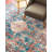 Aaruhi Machine Washable Oriental Red/Blue/White Area Rug-763016501
