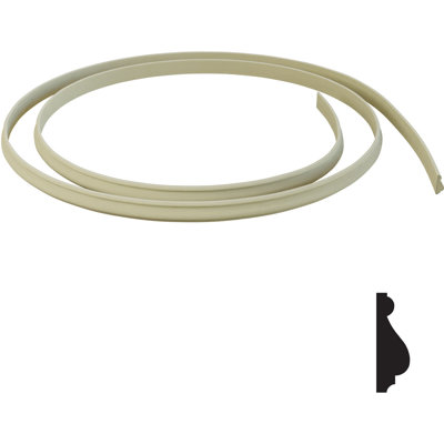 Wm184 - Moulure flexible à panneau 1 1/2 po H x P 1/2 po x L 144 po