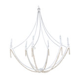 Nakita 6 - Light Candle Style Chandelier