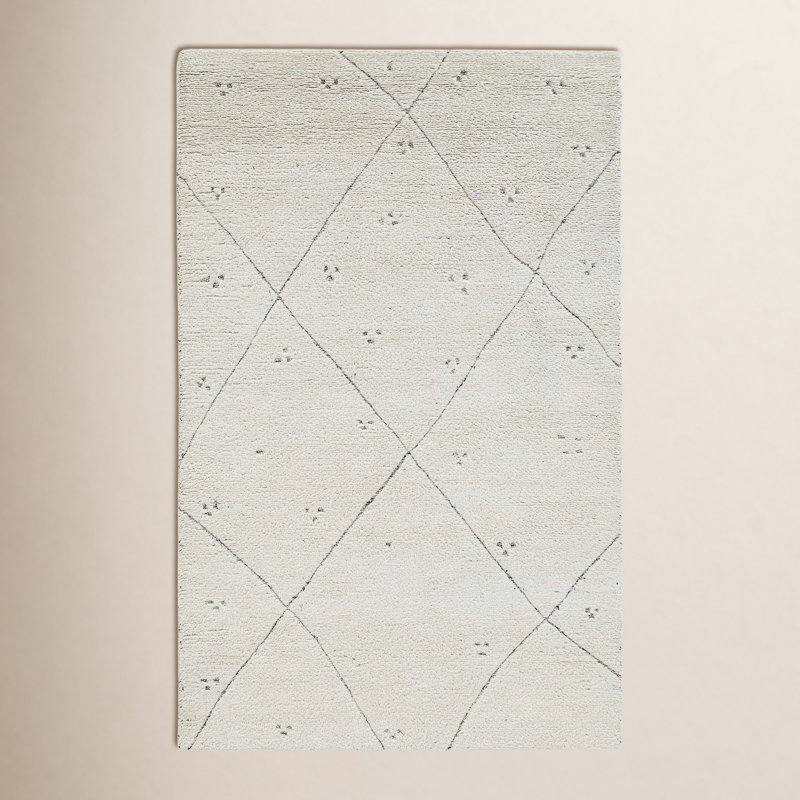 Tapis en laine Damani, Rectangulaire 2 pi x 3 pi