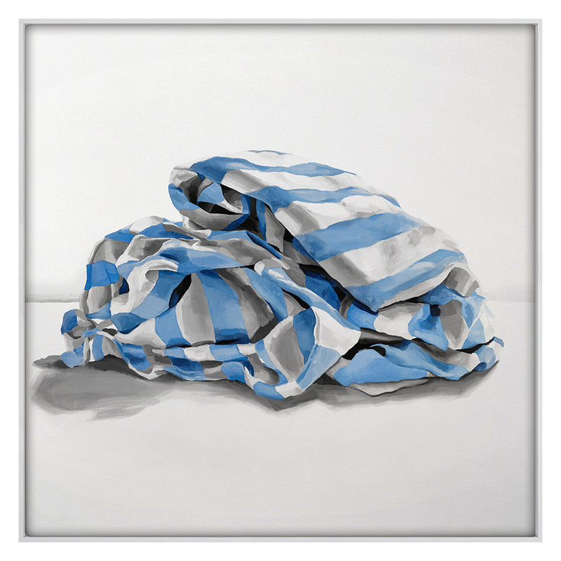 Wet Blanket 1 Print by Altamura, Stefano, White Framed, 44" H x 44" W