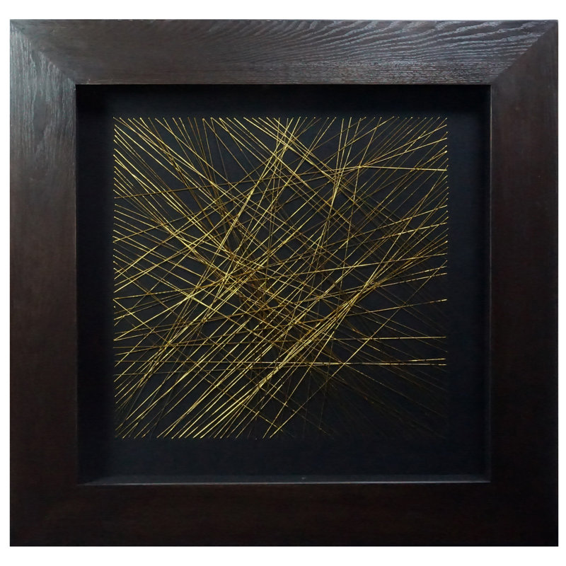 Handmade Glam Abstract Wall Decor