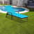 Black Frame/Turquoise Cushion