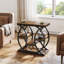 Pedestal End Table