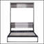 Base de lit pliante moderne avec tête de lit pour une chambre confortable et peu encombrante-876304881