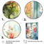 Fenêtre de fleurs I - art mural fenêtre-209117149-209117148