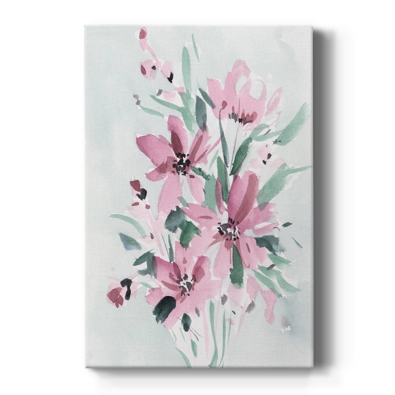 Posy Blooms I - galerie sur mesure, H 12 po x l 8 po