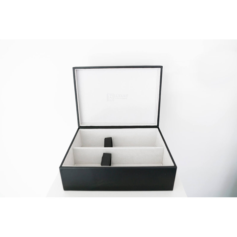 Boîte décorative, H 5 po x l 14 po x P 10,5 po