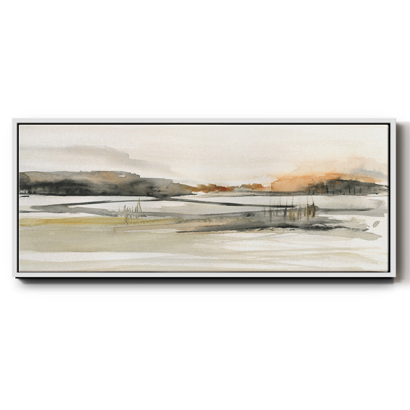 Turnwood Clearing- Framed Canvas, 20" H x 50" W