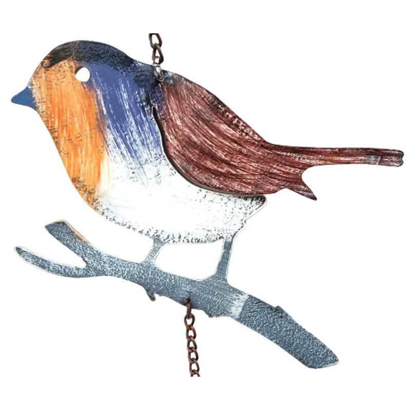 Bromelia Metal Animals Bell