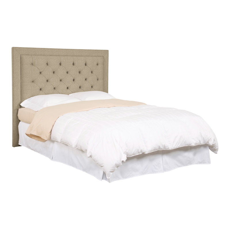 Hillary/Hank Queen Upholstered Panel Headboard, Nomad Sand
