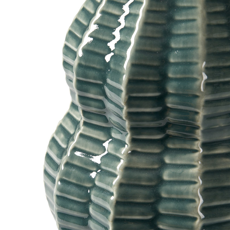 Quinn Lamp Without Shade, Veridian Green