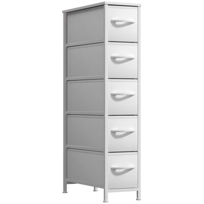 Commode étroite à 5 tiroirs Sorbus