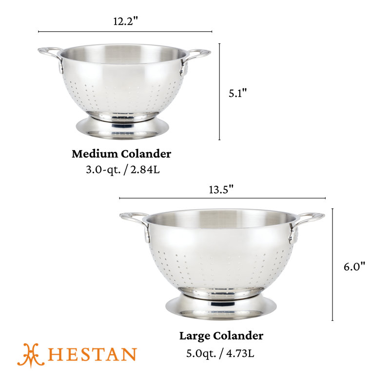 Hestan Provisions 2-piece Colander Set