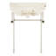 24" Cierra 31" Tall Porcelain Rectangular Console Bathroom Sink with Overflow-1632834323