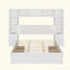 Lit plateforme Pine Wood-483082445