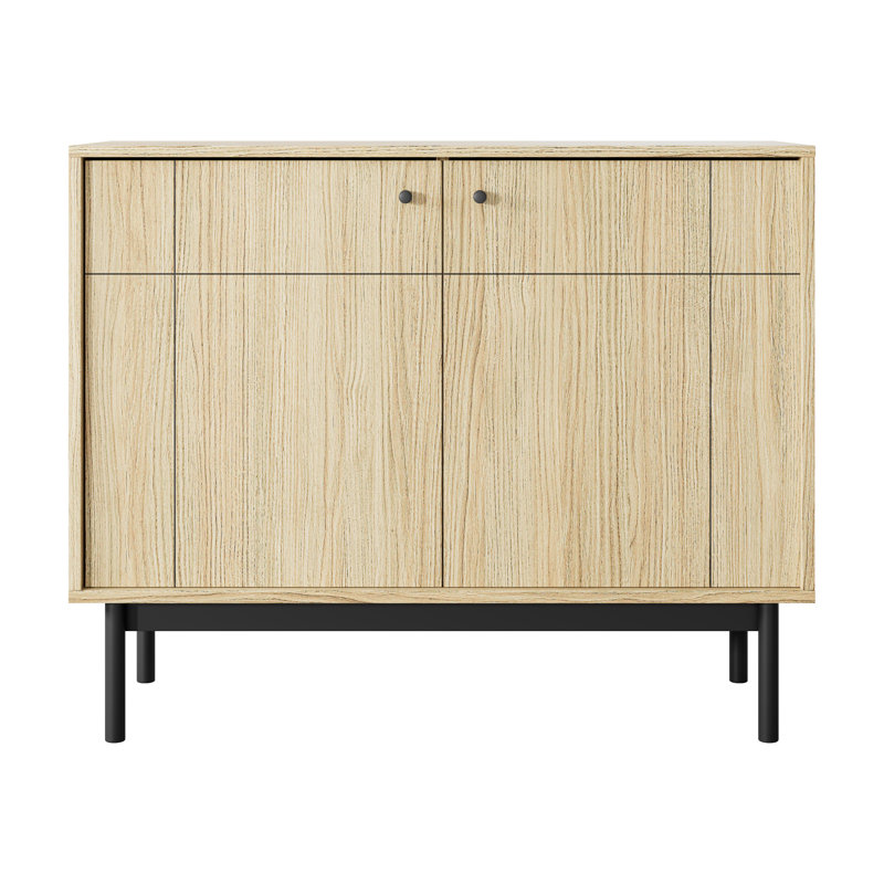 Japandies 103.5cm Sideboard, Brown