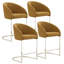 Tabouret de comptoir rembourré Chylee-221248210-220024229
