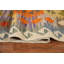 Tapis géométrique réversible en laine 10 x 13