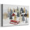 Collection de chalet de Noël A - Cavas enveloppés de galerie