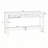 Farmhouse Console Table with 3 Drawers-469437362