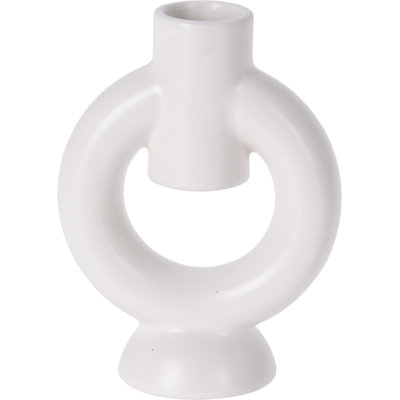 Concrete / Cement Tabletop Candlestick
