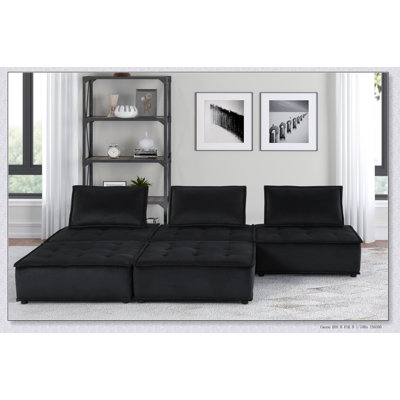 Canapé modulaire 5 pièces Anna