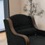 Chaise longue d'intérieur en chenille-496345001