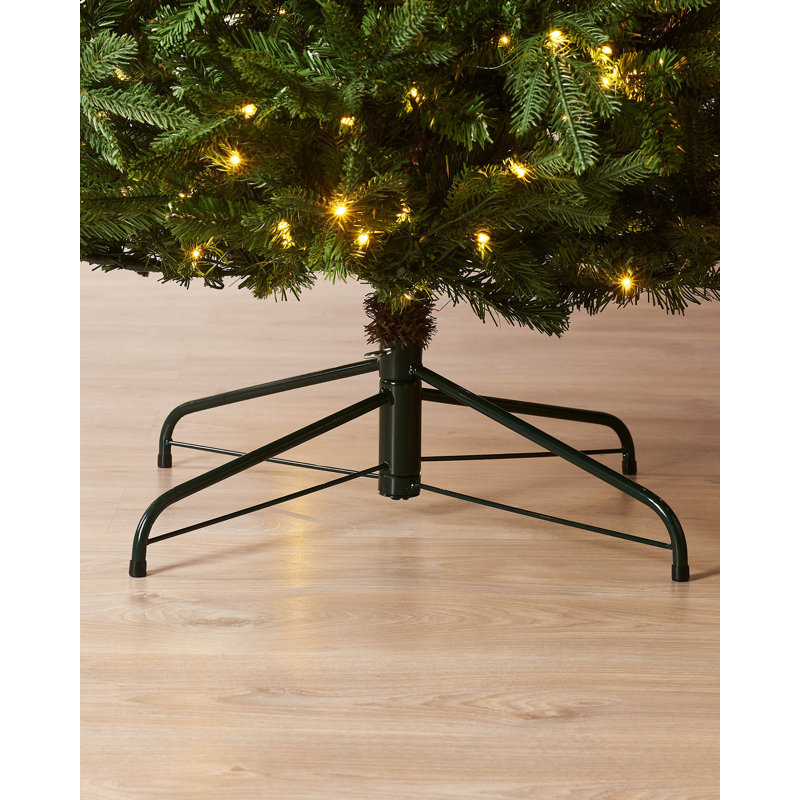 Lighted Artificial Christmas Tree, 2.44m H