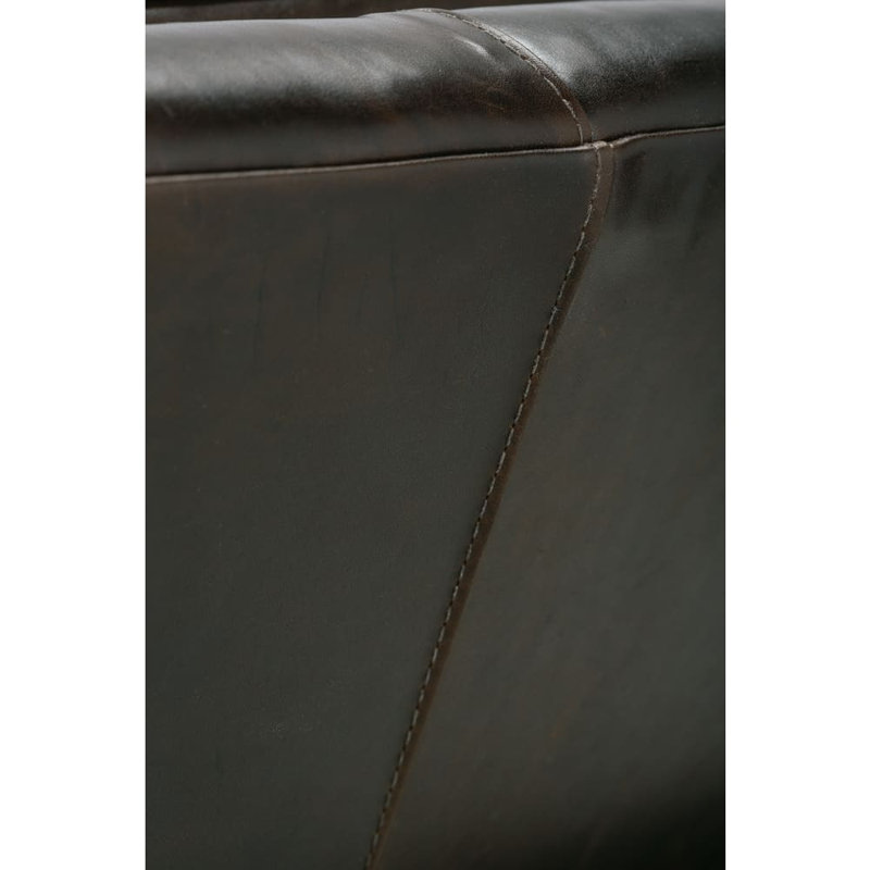 Leather Chair, Bark (KL232-80), Umber