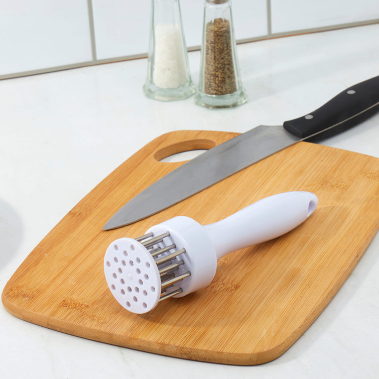 Free Shipping Meat Tenderizer With Stainless Steel Prongs For Meat