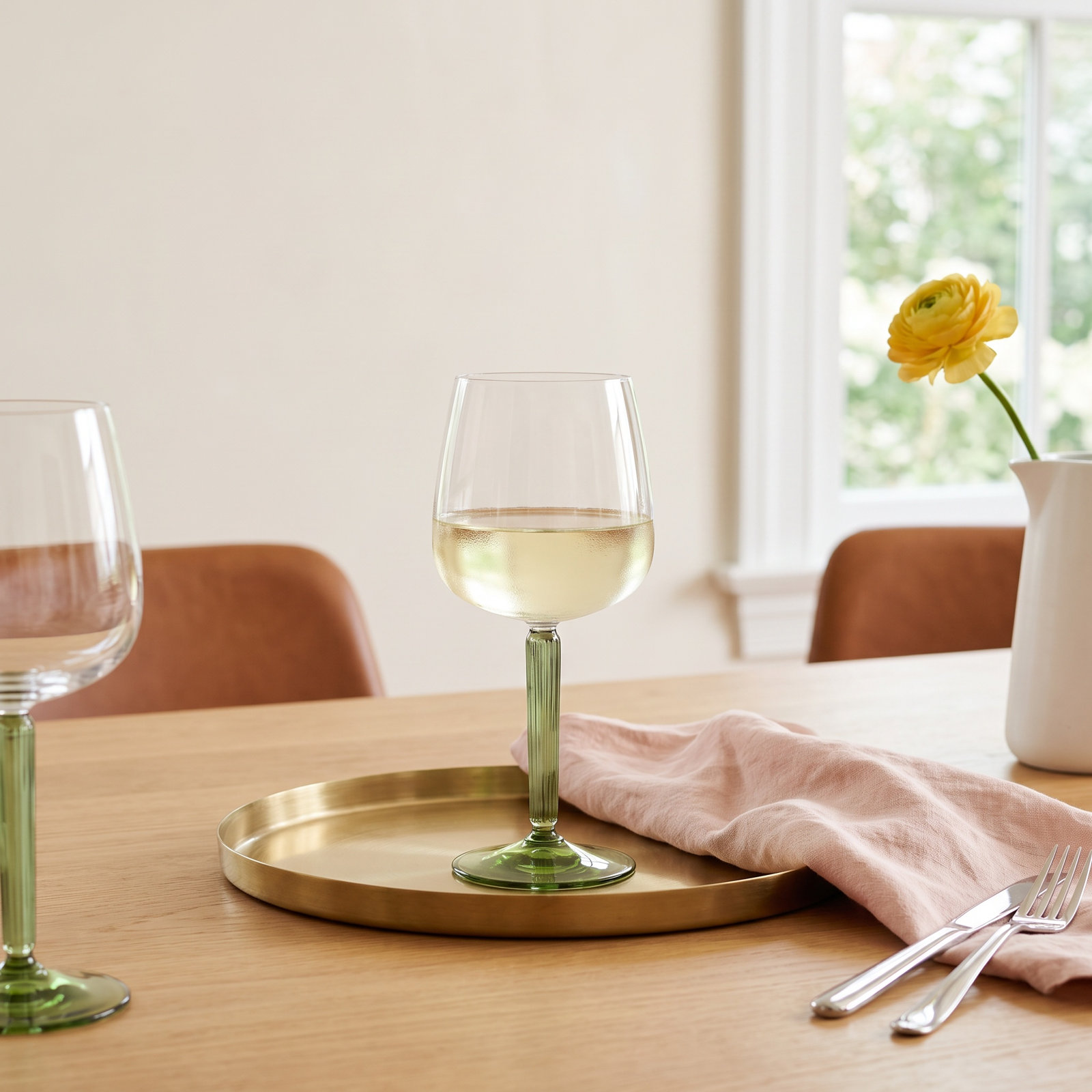 Hammershoi Ribbed Red Wine Glass