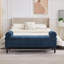 Chenille Upholstered Storage Bench-1141150570