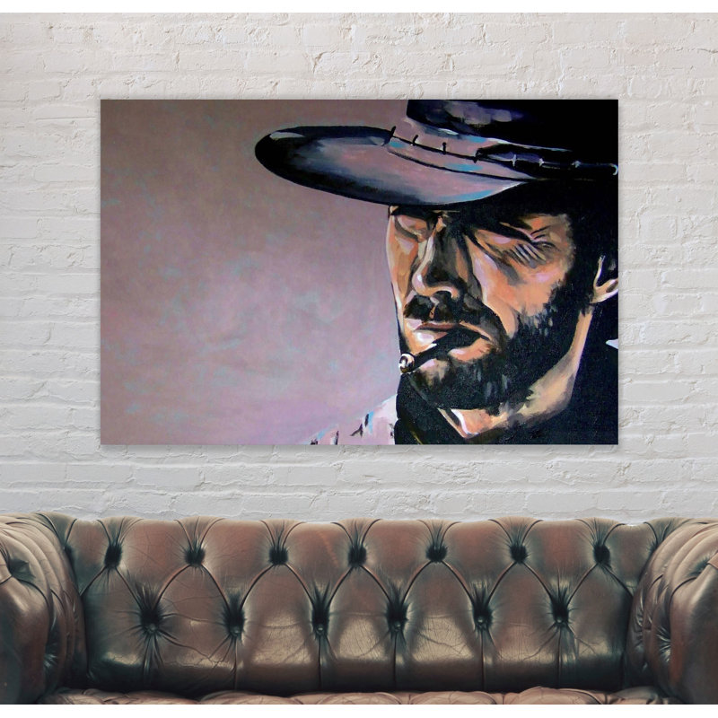Good Bad And Ugly - Wrapped Canvas Print, 30.5cm H x 41cm W x 4cm D