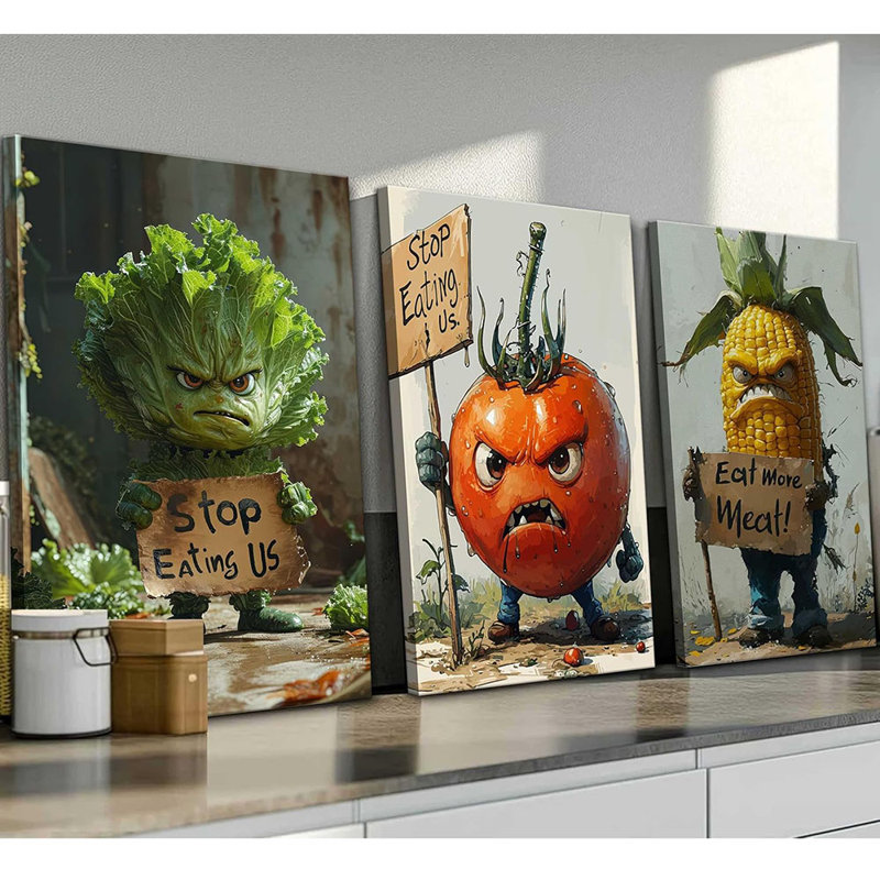 3 Piece Wrapped Canvas Print
