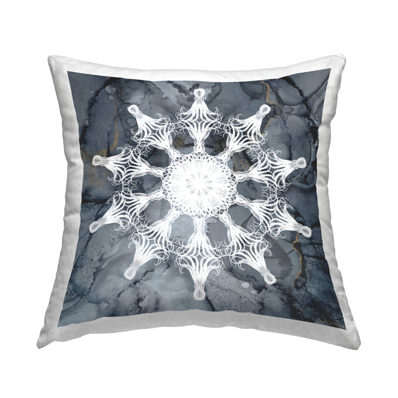  Geometric Polyester Throw Pillow