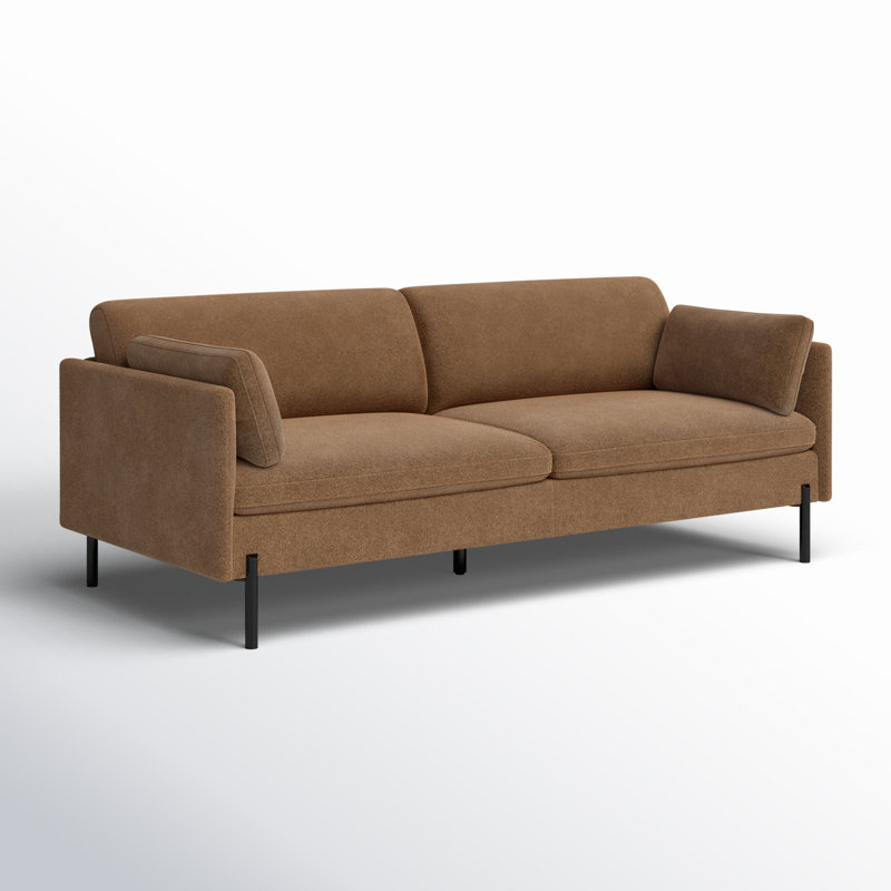 Moab Upholstered 81'' Sofa, Elite Camel