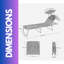193cm Long Reclining Single Chaise