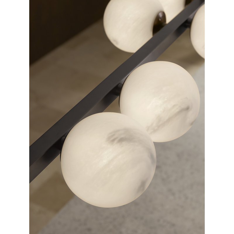 Selene 14 - Light Chandelier, Matte Black