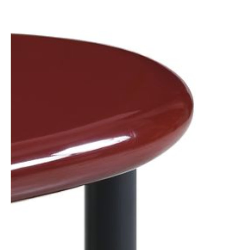 Eddie Red High Gloss End Table