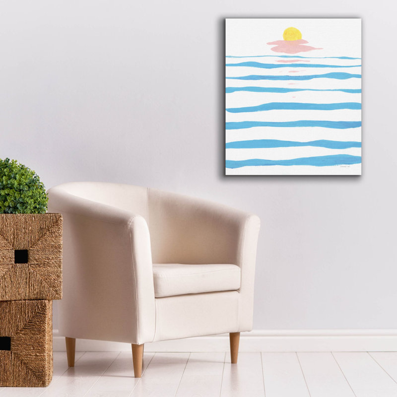 «Across The Water» par Danhui Nai, art mural sur toile, H 30 po x l 26 po
