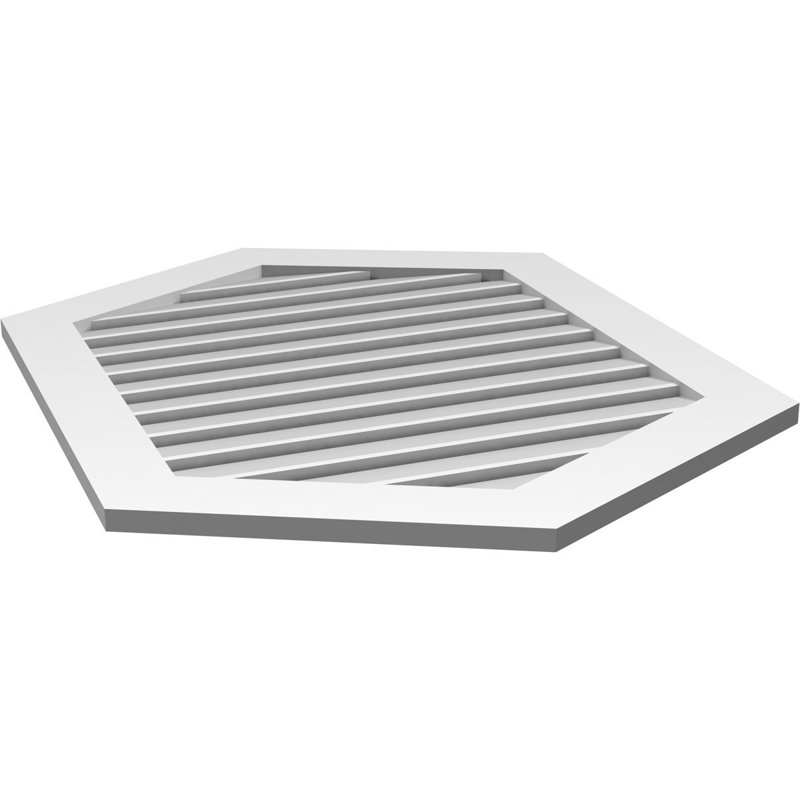 Pente verticale verticale en uréthane 6 pi, 42" H x 32" W x 1" D