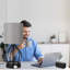 Lampe de table USB en métal Ellecourt
