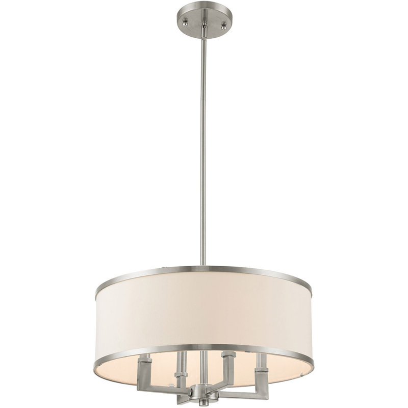 4 - Light Drum Chandelier