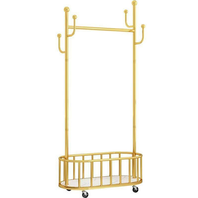 Portant à vêtements 68,5 po avec roulettes