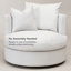Fauteuil demi-tonneau pivotant Freya-1230670885