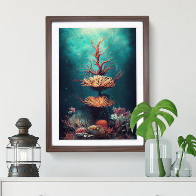 The Beautiful Coral Reef - Single Picture Frame Print