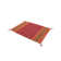 Azizi Striped Hand Woven Cotton Red Rug